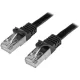 StarTech RJ45 CAT6 S/FTP -> RJ45 CAT6 S/FTP M/M adatkábel 0.5m fekete