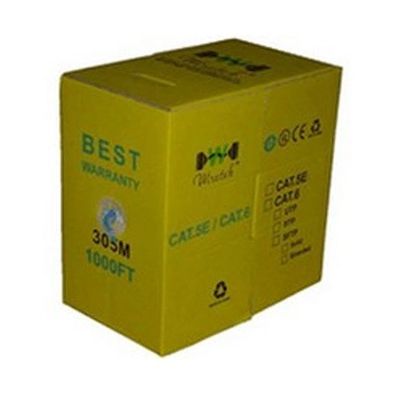 Wiretek CAT6 UTP adatkábel 305m fali, 26AWG