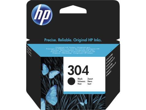 HP 304 fekete tintapatron