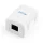 Gembird 1x RJ45 kat. 5e fali aljzat, komplett fehér