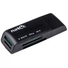   Natec Ant 3 USB2.0 SD, microSD, MS, M2, MMC kártyaolvasó fekete