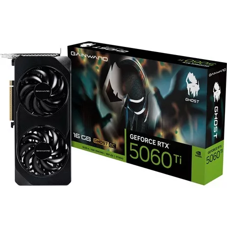 Gainward RTX5060Ti Ghost OC 16GB GDDR7 128bit 3-DP HDMI videokártya