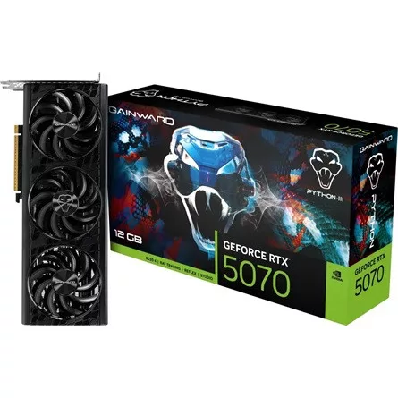 Gainward RTX5070 Python III 12GB GDDR7 192bit videokártya