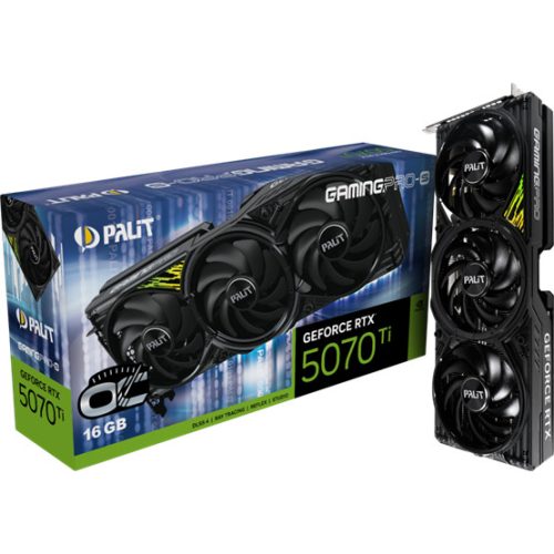 Palit VGA PALIT NVIDIA RTX5070Ti Gaming Pro-S OC 16GB GDDR7 - NE7507TS19T2-GB2031U