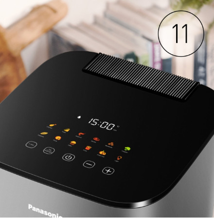 Panasonic NF-CC500SXE AirFryer nézőablakkal, 5l