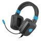 Fury Raptor gaming fejhallgató headset fekete-kék