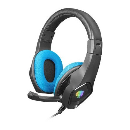 Fury Phantom gaming fejhallgató headset fekete-kék