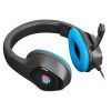 Fury Phantom gaming fejhallgató headset fekete-kék