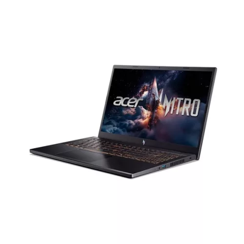 ACER Nitro ANV15-52-75HF 15.6" FHD IPS, Intel Core 7 240H, 16GB, 1TB SSD, GeForce RTX 5060, DOS, fekete
