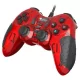 Genesis Mangan 200 USB-A gamepad játékvezérlő piros-fekete