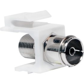 Logilink Keystone Coupler IEC female > F-Type female