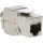 LogiLink RJ45 CAT5e UTP M/F keystone modul fém