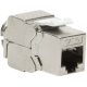 LogiLink RJ45 CAT5e UTP M/F keystone modul fém