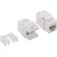 Logilink Keystone Jack Cat.6 UTP 180° Punch down, white
