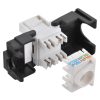 LogiLink Cat.6 Keystone Jack UTP, 180 -os, 17,1 mm széles