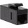 Logilink Keystone Coupler Cat.6 UTP, 2xRJ45, black