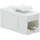 Logilink Keystone Coupler Cat.6 UTP, 2xRJ45, white