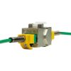 LogiLink RJ45 CAT6A STP -> RJ45 CAT6A STP F/F keystone modul fém