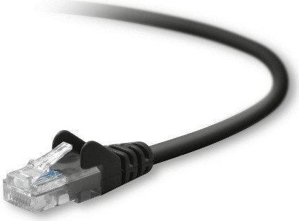 Panduit NetKey Category 5e, UTP patchkábel, 1 m, fekete