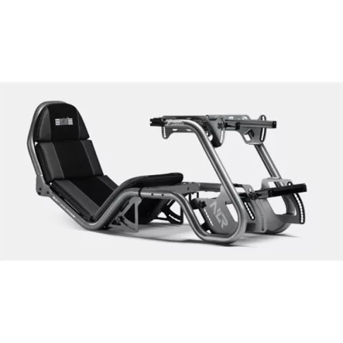 Next Level Racing Szimulátor cockpit - F-GT Pro Formula és GT Racing cockpit Grey Edition (Formula ülés; tartó konzolok)