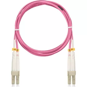   Nikomax LC/UPC duplex -> LC/UPC duplex M/M adatkábel 3m rózsaszín 50/125, OM4