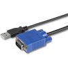 StarTech USB A VGA M/F adapter KVM Console to Laptop Crash Cart Adapter with File Transfer & Video Capture