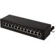 Logilink Cat.6 Patch Panel 12-Port desktop, STP, black