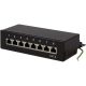 Logilink Cat.6 Patch Panel  8-Port desktop, STP, black