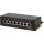 LOGILINK- Patch Panel Desktop Cat.6A STP 8 ports, Black