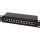 Logilink Cat.6 Patch Panel 12-Port 10", STP, black