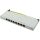 Logilink Cat.6A Patch Panel 8-Port mini desktop, shielded, grey