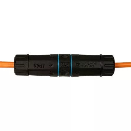 LogiLink Outdoor IDC CAT7 toldó fekete IP68