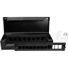 Delock Logilink Consolidation point box for 8 or 12 keystone modules, black