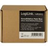 Delock Logilink Consolidation point box  4-port, desk/wall/rail mounting, grey