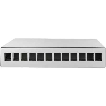 Delock Logilink Consolidation point box 12-port, desk/wall/r
