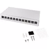 Delock Logilink Consolidation point box 12-port, desk/wall/r