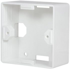   LogiLink Outlet Surface Mounting Box for Faceplates, pure white
