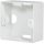 LogiLink Outlet Surface Mounting Box for Faceplates, pure white