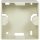 Logilink Surface back box for flush mount outlets, pearl white