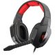 Genesis H59 gaming fejhallgató headset fekete-piros