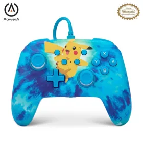   PowerA GP PowerA Enhanced Nintendo Switch vezetékes kontroller - Tie Dye Pikachu