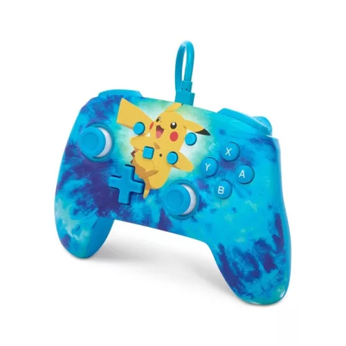 PowerA GP PowerA Enhanced Nintendo Switch vezetékes kontroller - Tie Dye Pikachu