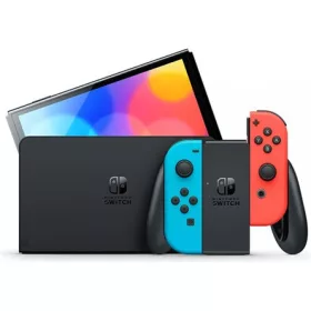   Nintendo Switch OLED 7" 1280x720 64GB játékkonzol fekete-piros-kék (Neon Red-Blue)