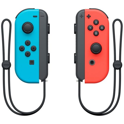 NINTENDO Joy-Con Game Pad, Pair (Left+Right side), Neon Blue+Neon Red, Retail