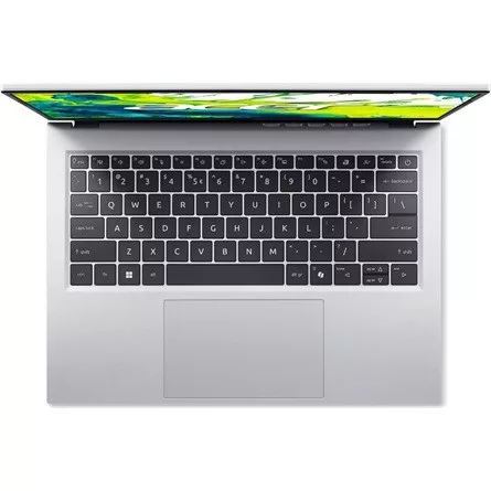 ACER Aspire Go AG14-72P-360T, 14" WUXGA IPS, Intel Core i3-1305U, 8GB, 512GB SSD, UMA, DOS, ezüst