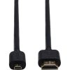 Obsbot HDMI micro D -> HDMI 1.4 M/M video kábel 1.5m fekete