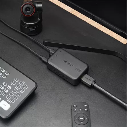 Obsbot UVC -> HDMI 1.4 F/F aktív adapter fekete