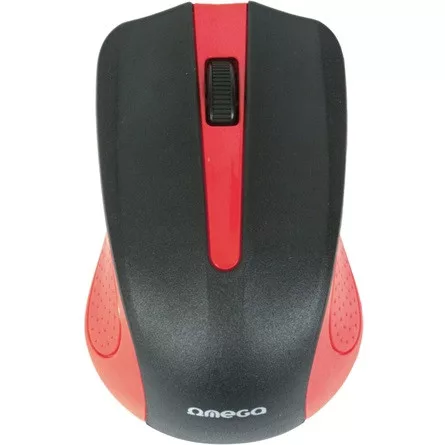 Omega OM-05 optikai USB egér piros