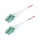 StarTech 30M OM4 MULTIMODE FIBER CABLE UNIBOOT/OFNR RISER/100G - 50/125