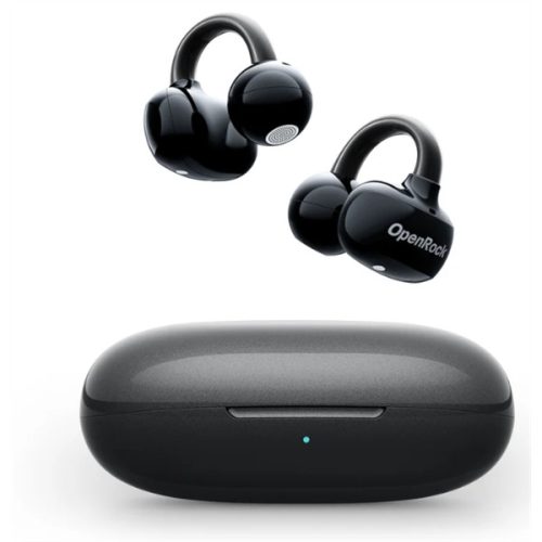 ONEODIO Sport Fejhallgató - OpenRock E Black (premium, légvezetés, BT 6.0, fekete)